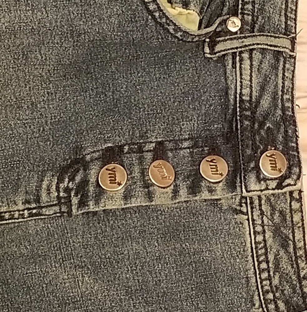 YMI Long Denim skirt size 9 - Picture 4 of 4
